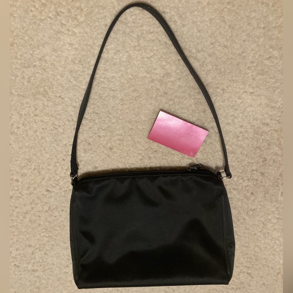 Kate Spade New York Vtg 1990s iconic Nylon boxy Shoulder Bag-with Tag - Picture 2 of 10